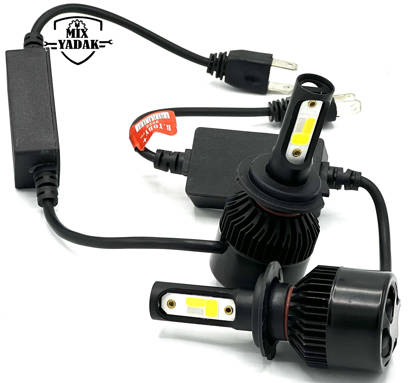 تصویر از هدلایت COB سه رنگ H7