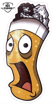 تصویر از برچسب ترس سیگار B2