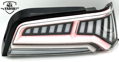 تصویر از چراغ خطر پرشیا سه بعدی Audi سفید